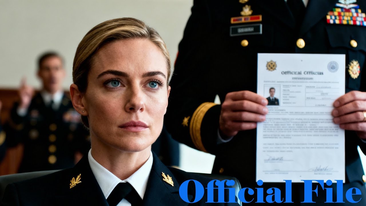 Her Record Was Mocked — Until the General Showed Them the Official File |Emotional Stories...