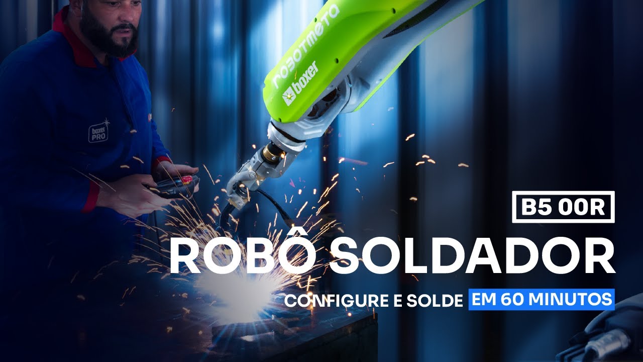 B5 00R - O ROB&Ocirc; DE SOLDA DA BOXER