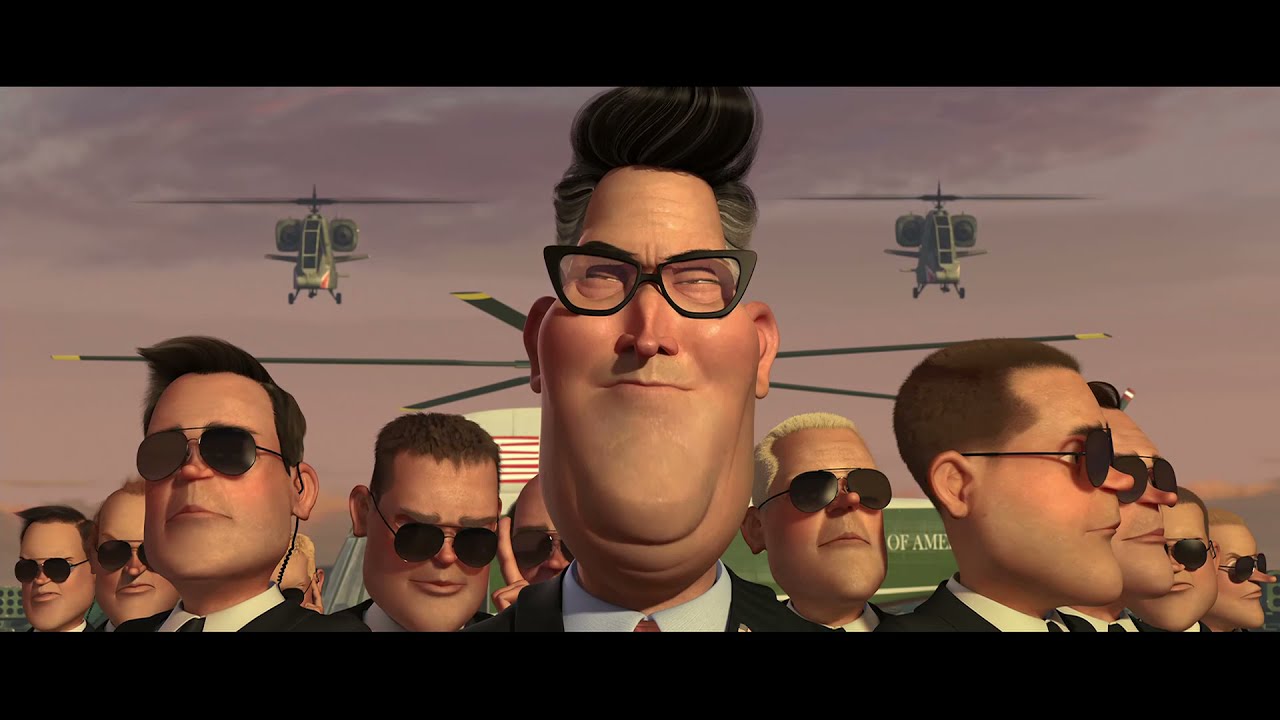Mr.Prezydent (Potwory kontra Obcy) funny moments pl