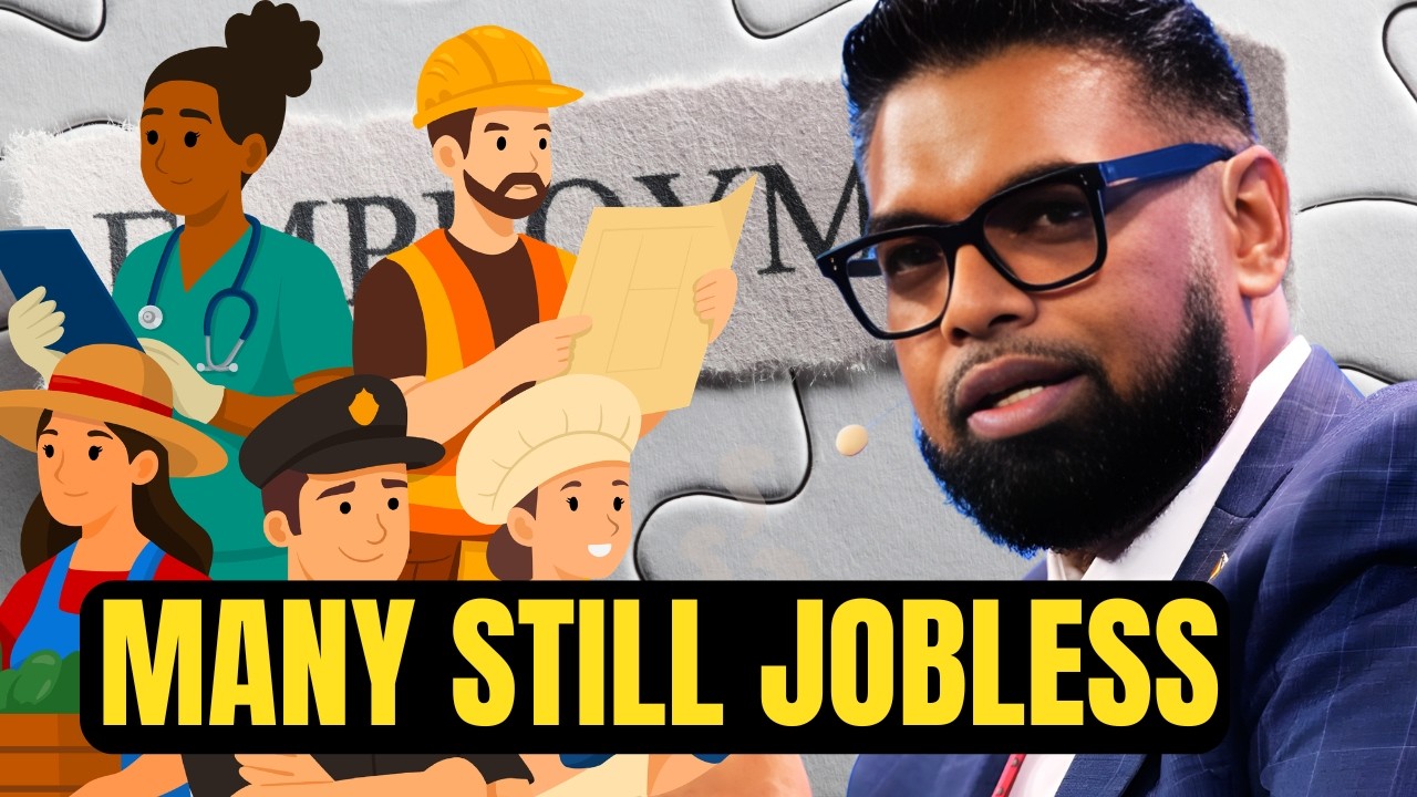 Guyana Employment Rate Up Over 50% So Why Many Still Outta Jobs?