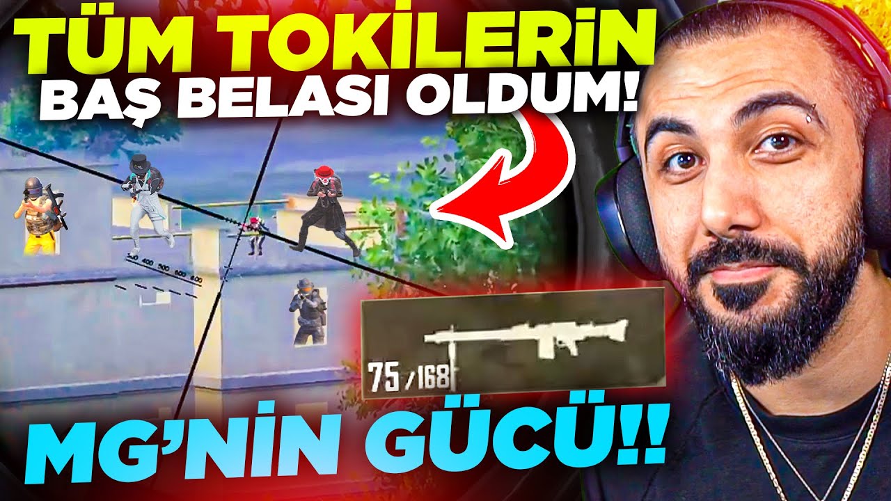 MAHALLENİN DELİSİ GELDİ!! GİZLİ TEPEDEN TOKİLERİN KORKULU RÜYASI OLDUM!! | PUBG MOBILE