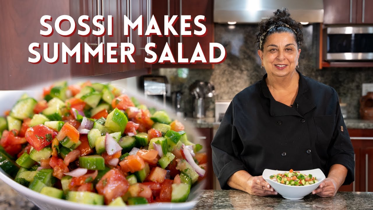 ARMENIAN SUMMER SALAD | SHIRAZI SALAD