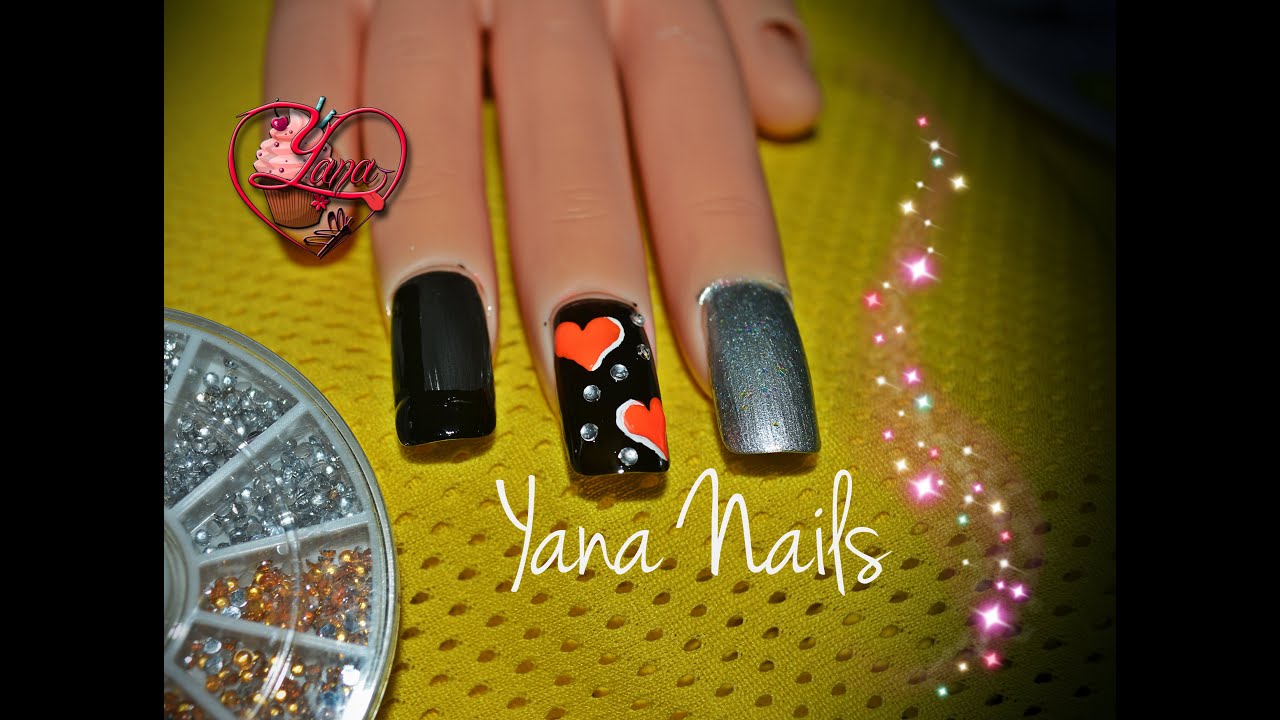 Decorado de U&ntilde;as Sencillo y Bonito - Yana - Nail Art