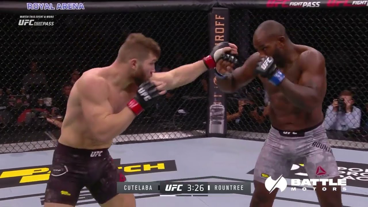 ion cutelaba vs khalil rountree full fight highlights || UFC vegas 54