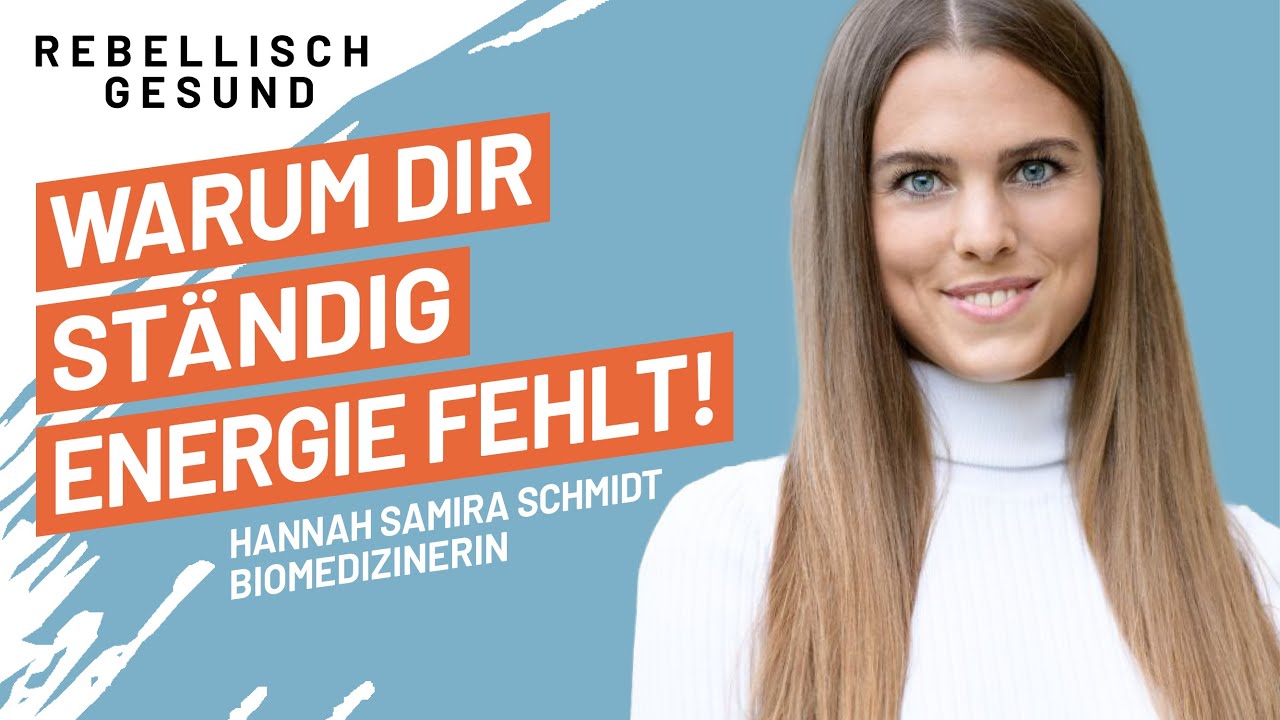 Psychoneuroimmunologie: Warum dein Körper ständig Energie verliert! Mit Biomediziner Hannah Schmidt!