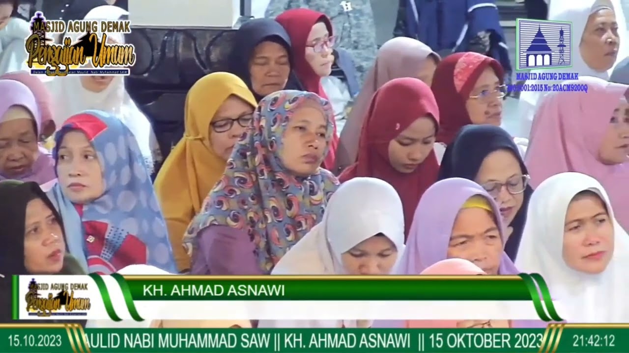KH AHMAD ASNAWI KUDUS - MASJID AGUNG DEMAK