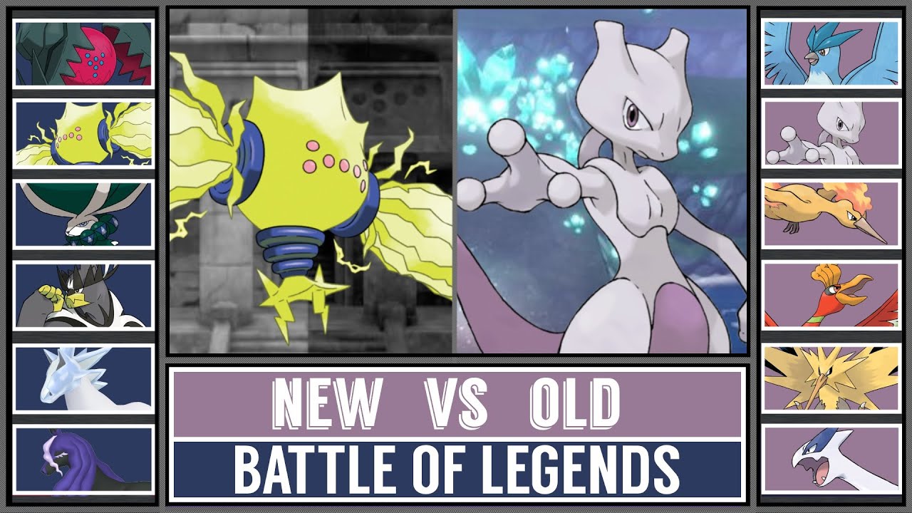 Battle of Pokémon Legends: NEW vs OLD!