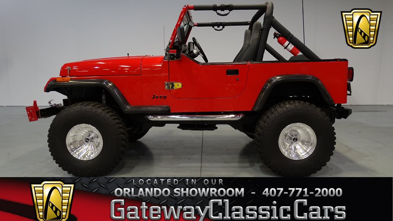 1989 Jeep Wrangler Gateway Classic Cars Orlando #441