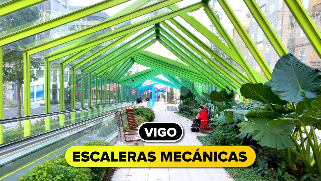 Así son Las RAMPAS Mecánicas de la Gran Vía de VIGO !