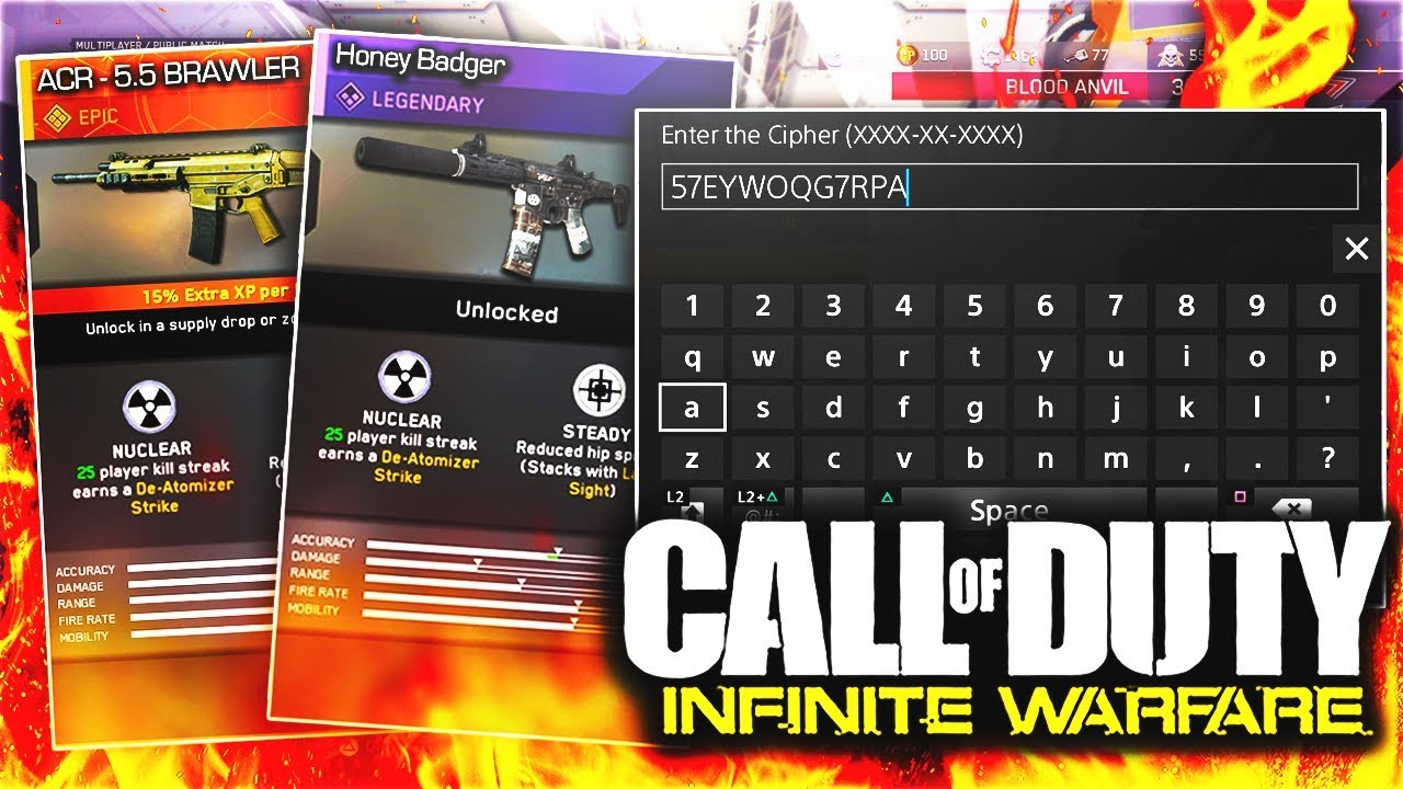 QUARTERMASTER CIPHER CODES REVEAL + FINAL SET OF DLC WEAPONS! (IW QR-M5TR CODES + NEW DLC GUNS)