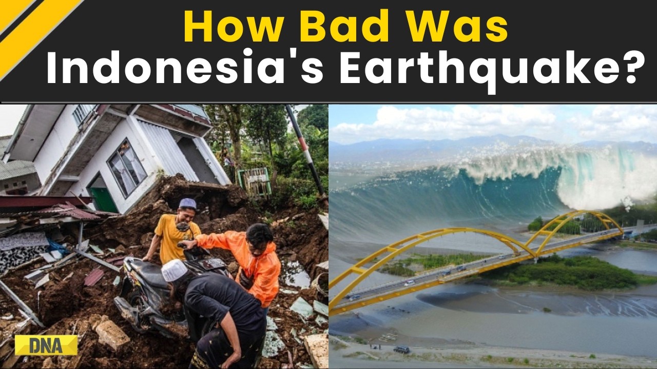 Indonesia Earthquake: Earthquake Hits Indonesia; Buildings Damaged Tsunami Waves