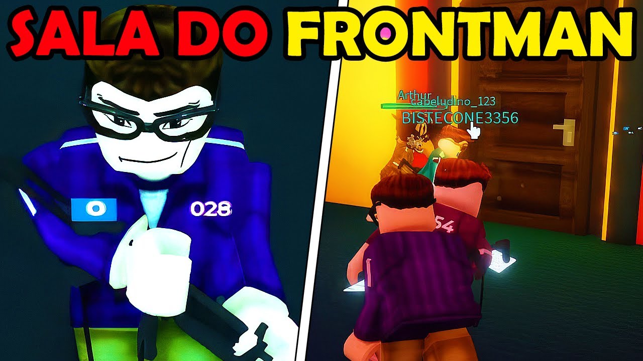 INVADIMOS a SALA DO FRONTMAN na NOVA REBELIÃO no SQUID GAME no Roblox