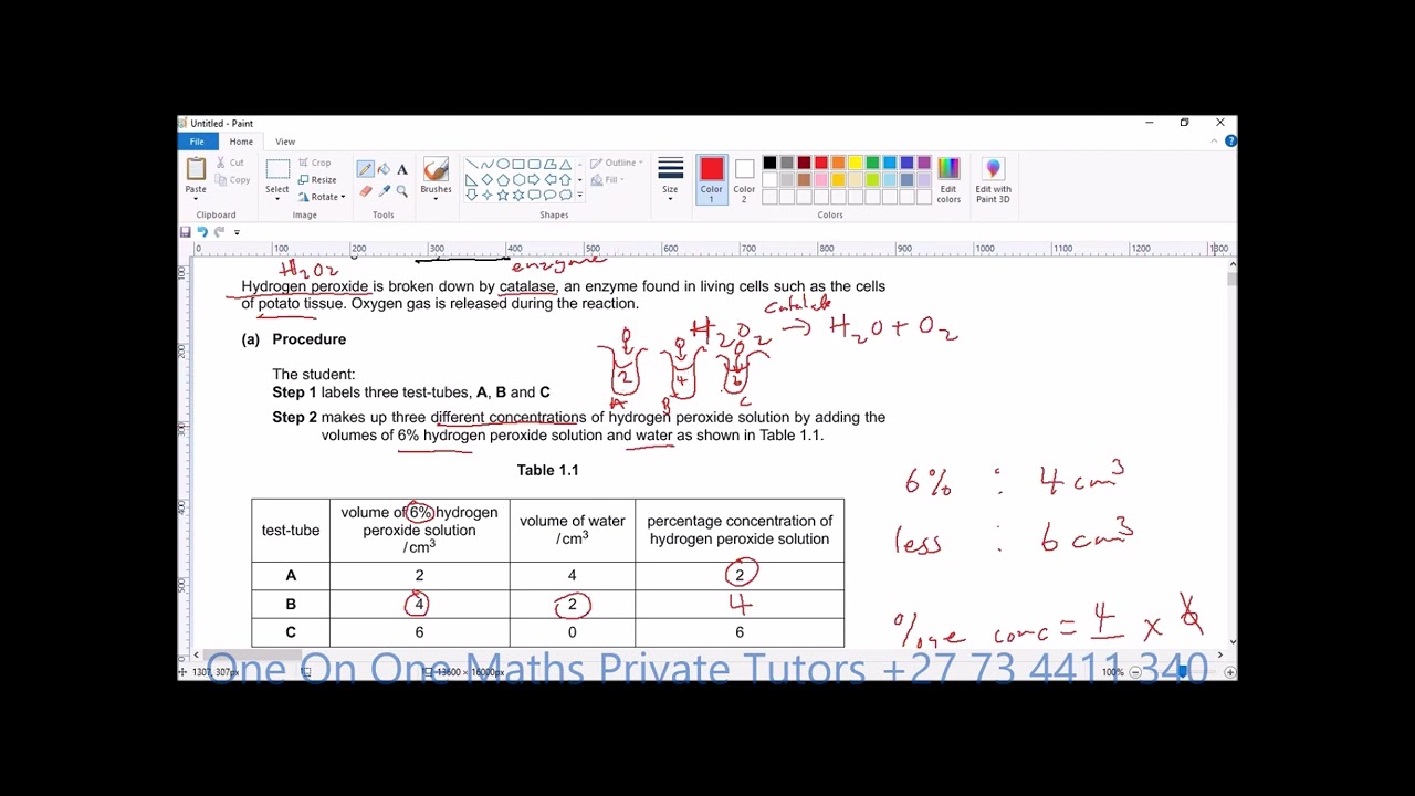 O Level Cambridge Combined Science Alternative to Practical June 2021