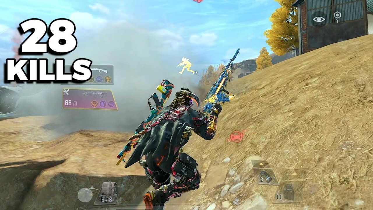 28 Kills Best CHIP* Class For Solo v Squad Clutch Full CODM BR Gameplay Call of Duty Mobile!