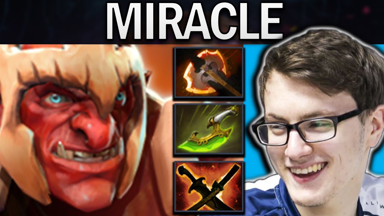 Troll Warlord Dota 2 Gameplay Miracle with Battlefury - 19 Kills