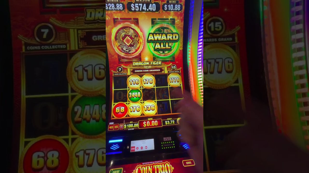 Coin Trio $100 Bonus Buy&hellip; Technically a Win? 😂 #Shorts #casinovlog #casino #crapsstrategy