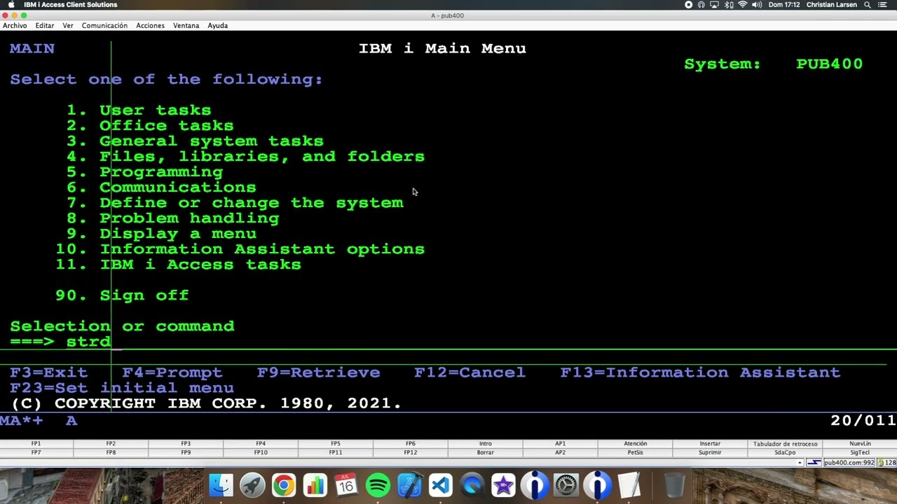Coding in RPG (IBM i/AS400). Getting information from a REST SERVER