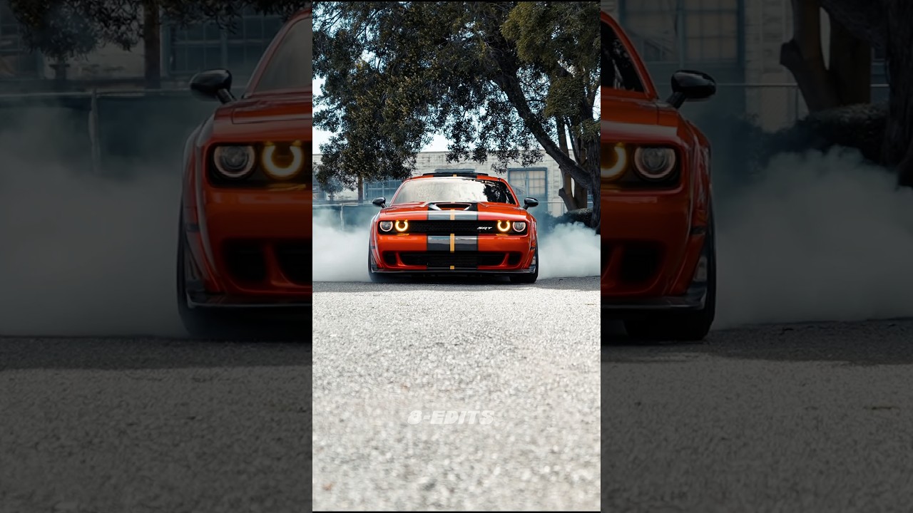 dodge challenger SRT 😈 / 🎦: