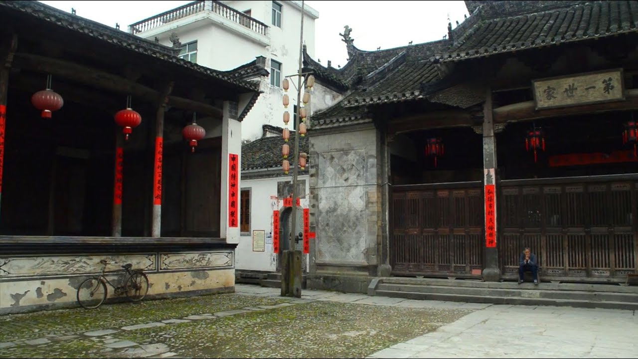 皖南旅行实录第八集—还未被商业开发的昌溪古村保存着原汁原味