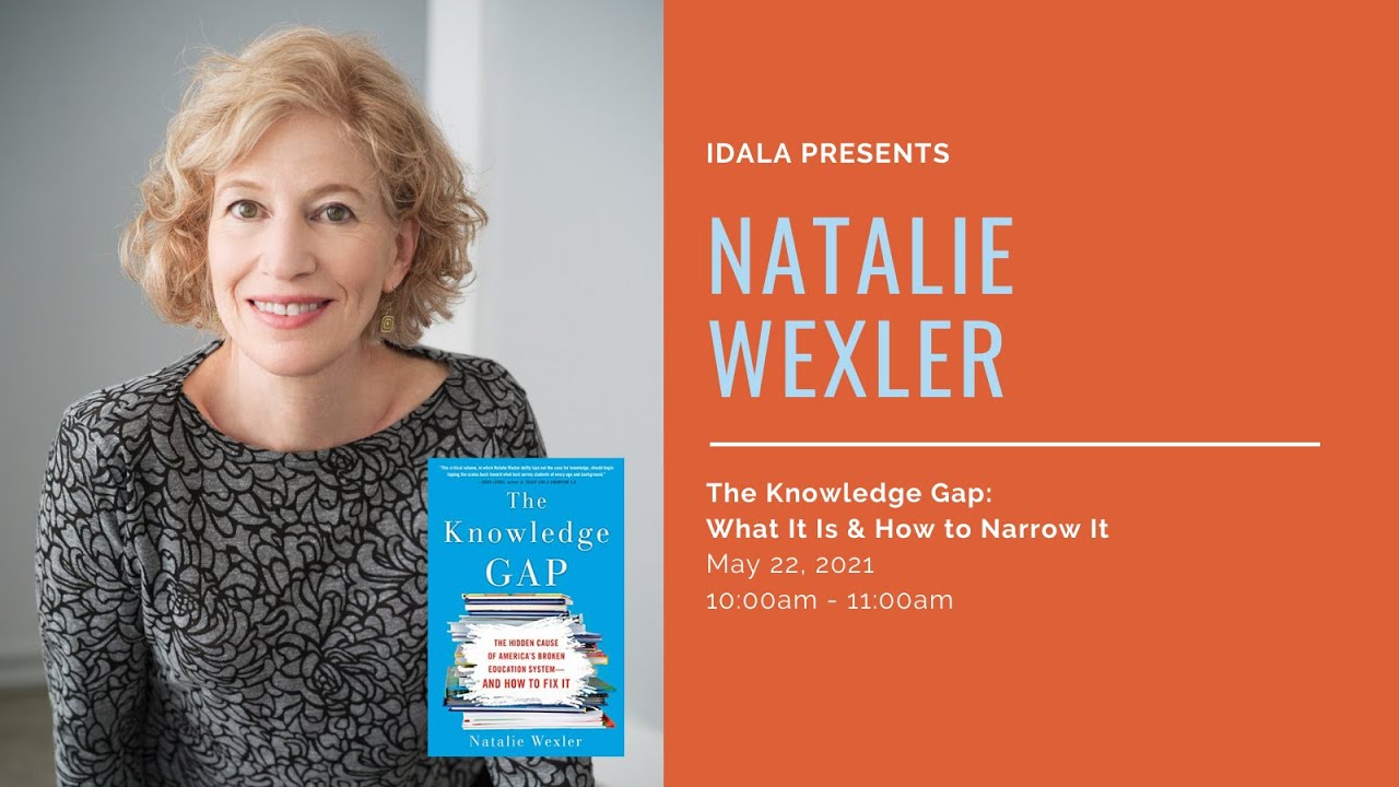 Natalie Wexler Talks about The Knowledge Gap and How It Affects Dyslexic Students