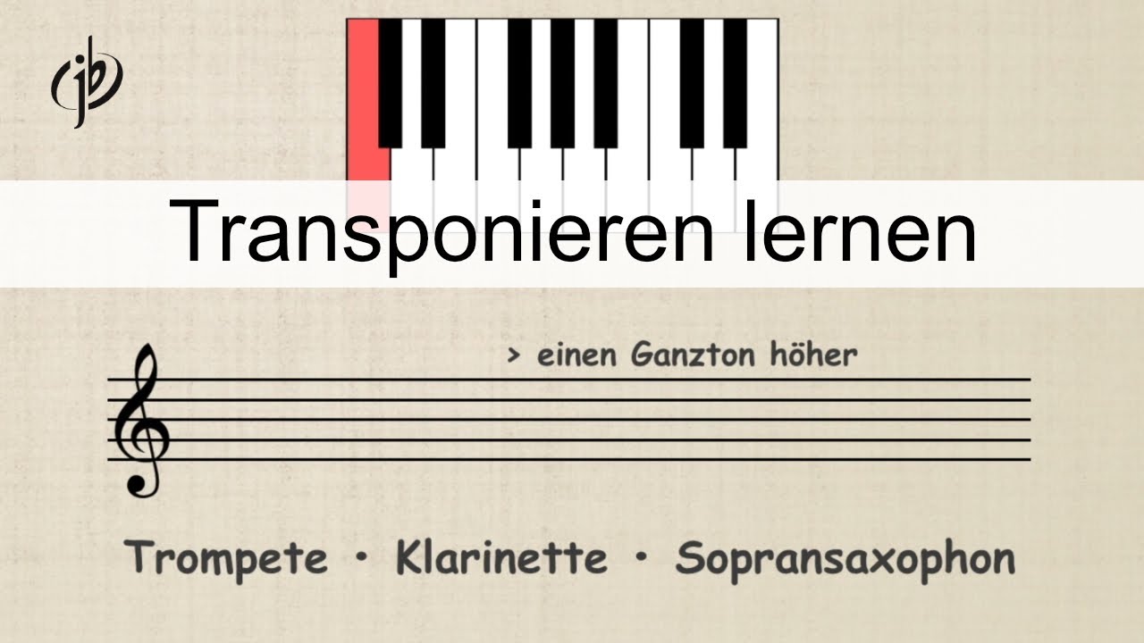 Transponieren lernen