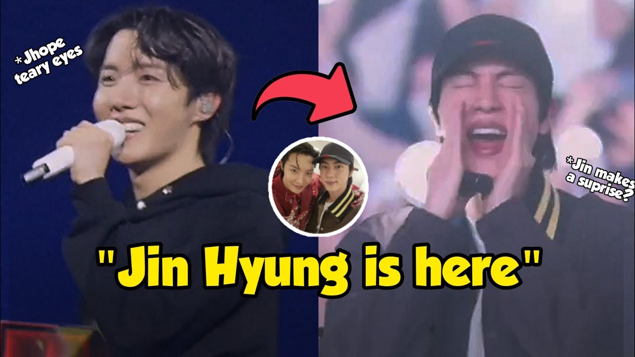 J-hope's Surprised Reaction When Jin Came to His Concert?