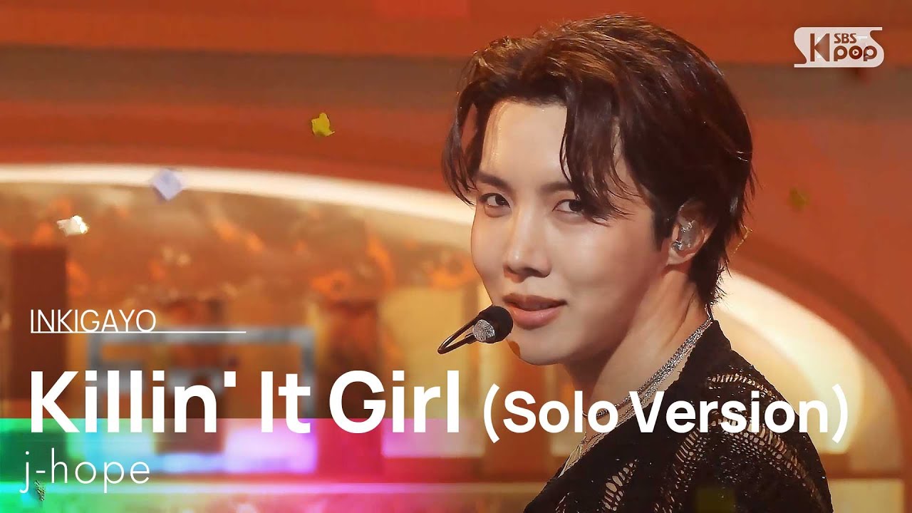 j-hope - Killin’ It Girl (Solo Version) | SBS 250622 방송