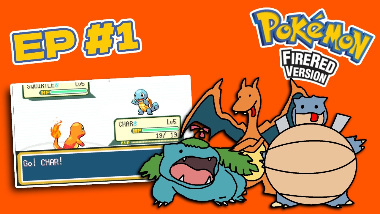 Pokemon Fire Red on Nintendo Switch | Playthrough Ep 1