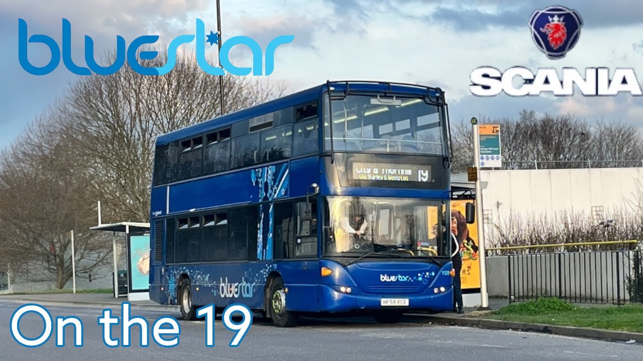 Bluestar Scania N230UD Omnicity (HF58 KCE): On the 19