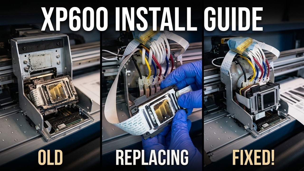 🔧 Installing an XP600 Printhead: The Ultimate Guide