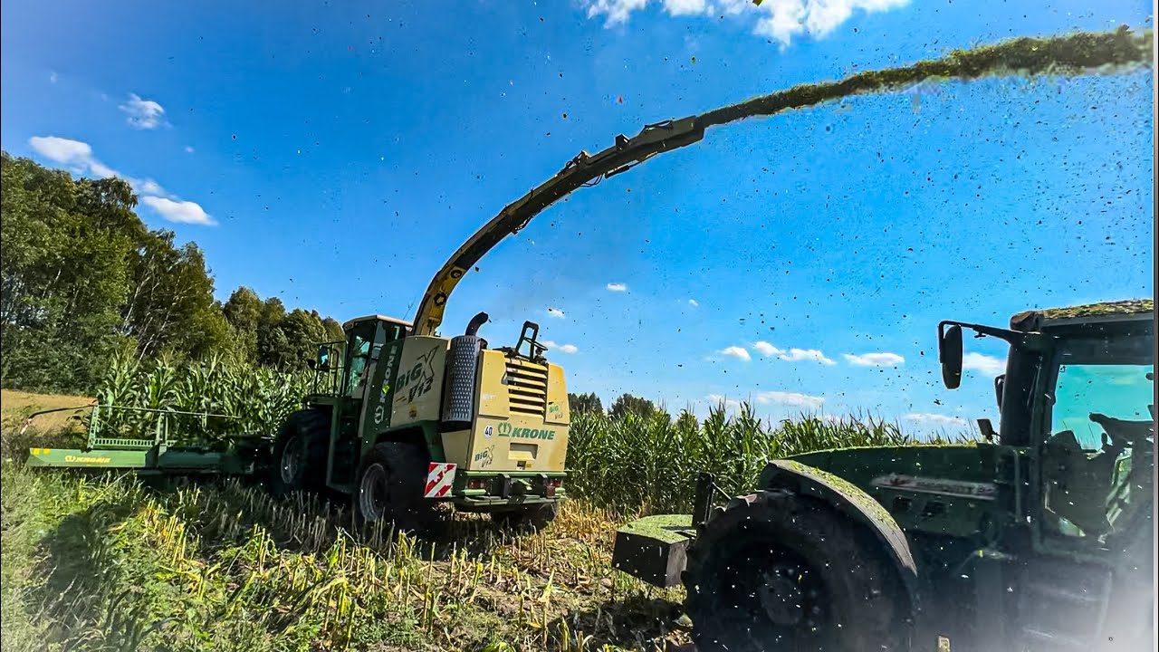 ☆Test Sieczkarni Krone BIG X V12 ☆Koszenie Kukurydzy☆ Fliegl GIGANT ASW 268☆Fendt 926☆14 Rzędy☆2024☆