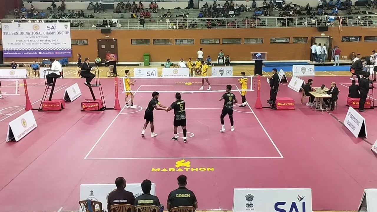 Bihar vs Andhra Pradesh regu event full match|35th senior national at madgaon Goa 