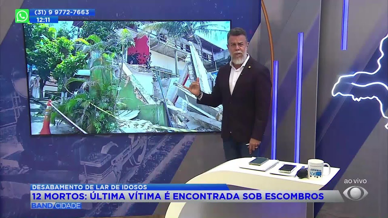 Último corpo é encontrado sob escombros de asilo que desabou