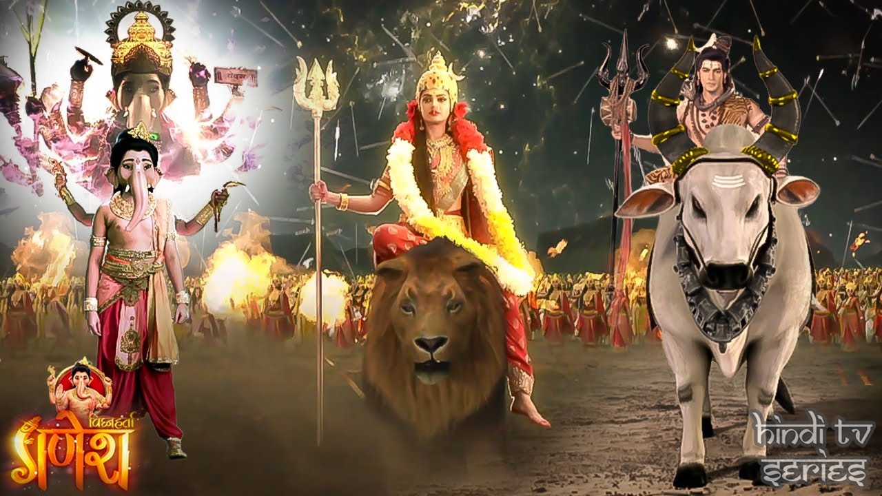 शिवपार्वती के बीच चल रहे विवाद को कैसे शांत किया गणेशजी ने | Vighnaharta Ganesh | Hindi Tv Series