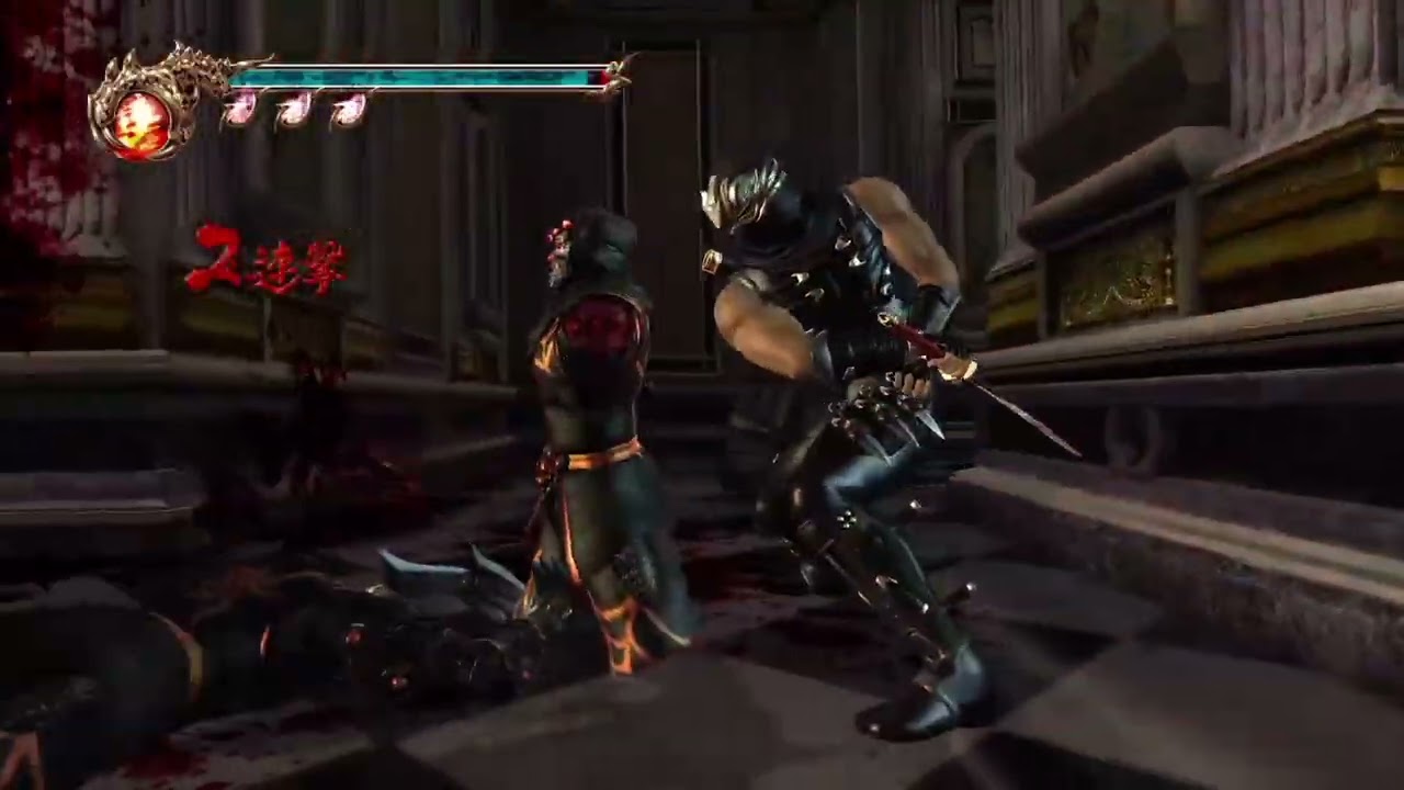 [XSX]Ninja Gaiden 2 | NG2 | Master Ninja | CH8 Church Battle  Fire! Fire! Fire!