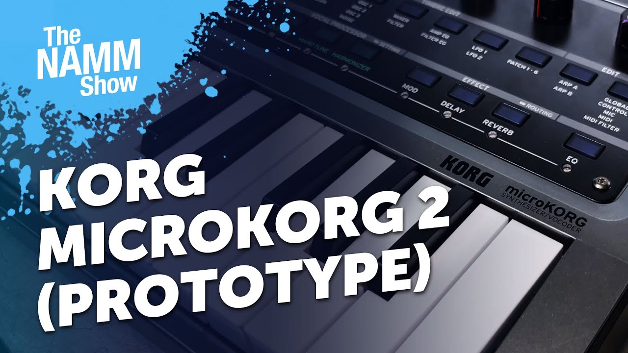 NAMM 2024: microKORG 2 - Sound Demo