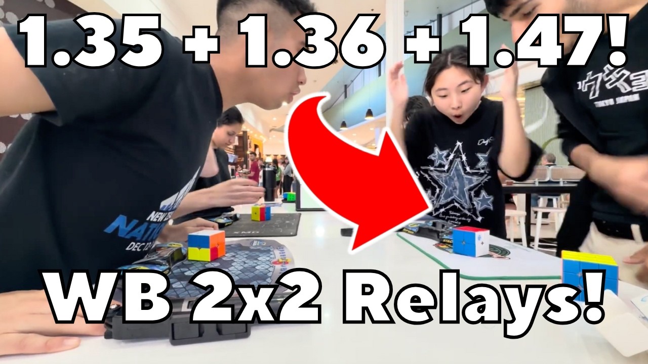 The 3 FASTEST 2-Person 2x2 Relays EVER Done.. (ft. @RamThakkar )