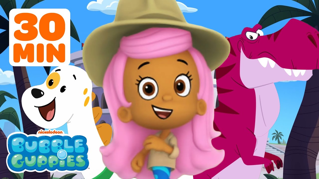 Bubble Guppies' EPIC Dinosaur Adventures 🦖 | 30 Minute Compilation | Nick Jr.