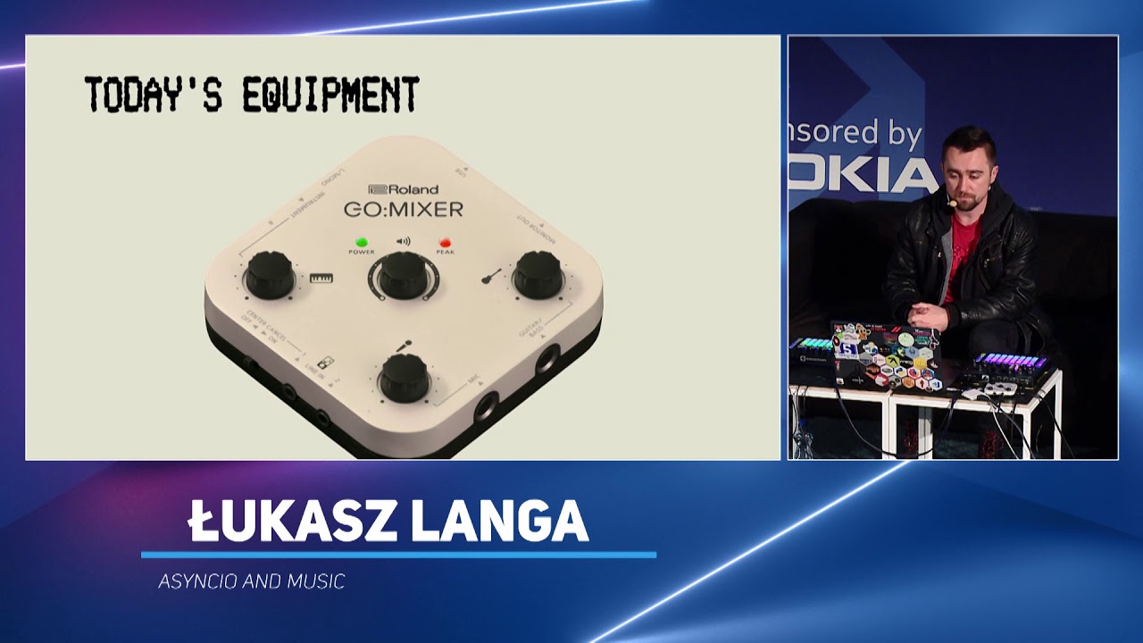 AsyncIO and Music - Łukasz Langa - code::dive 2019