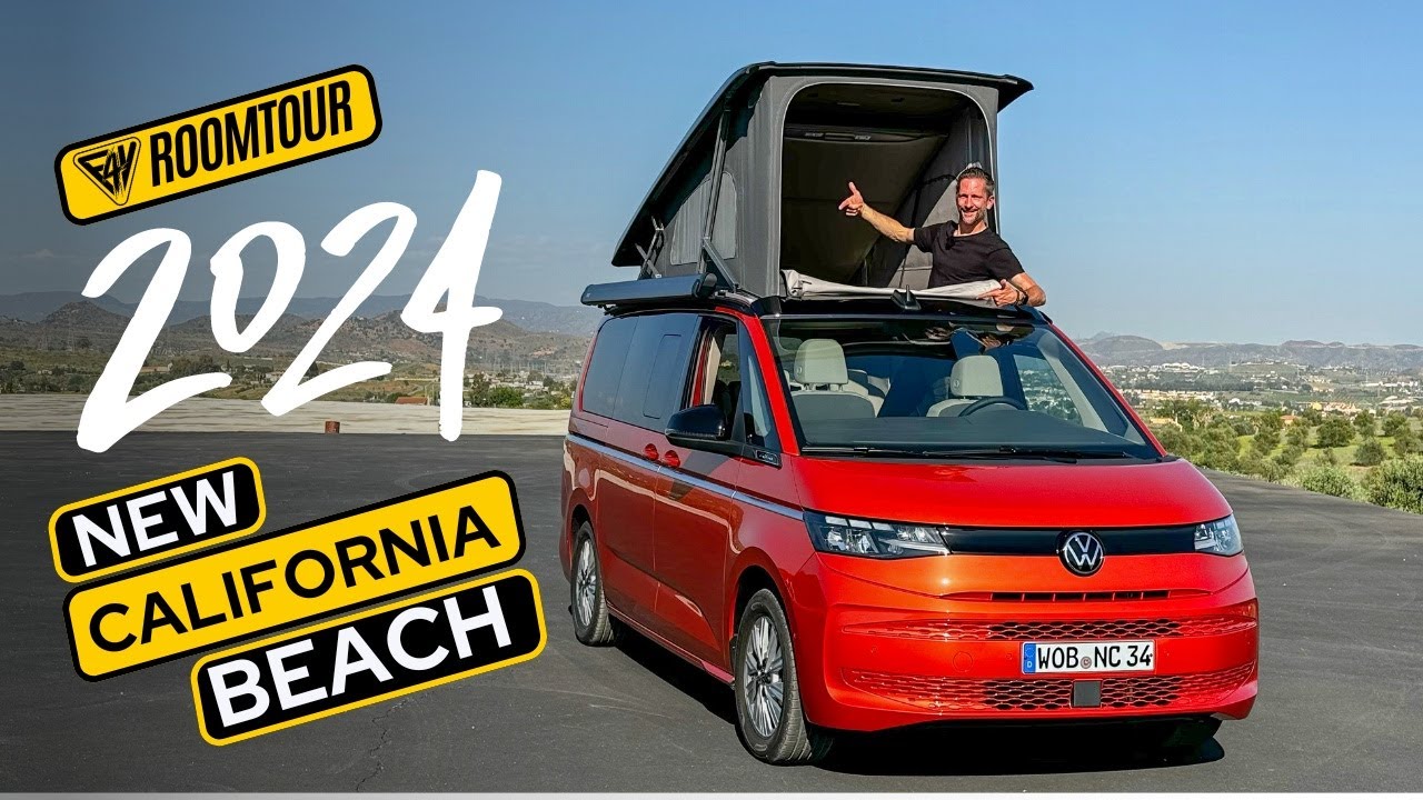VW Beach California - Roomtour der Camping Bus Weltpremiere auf T7