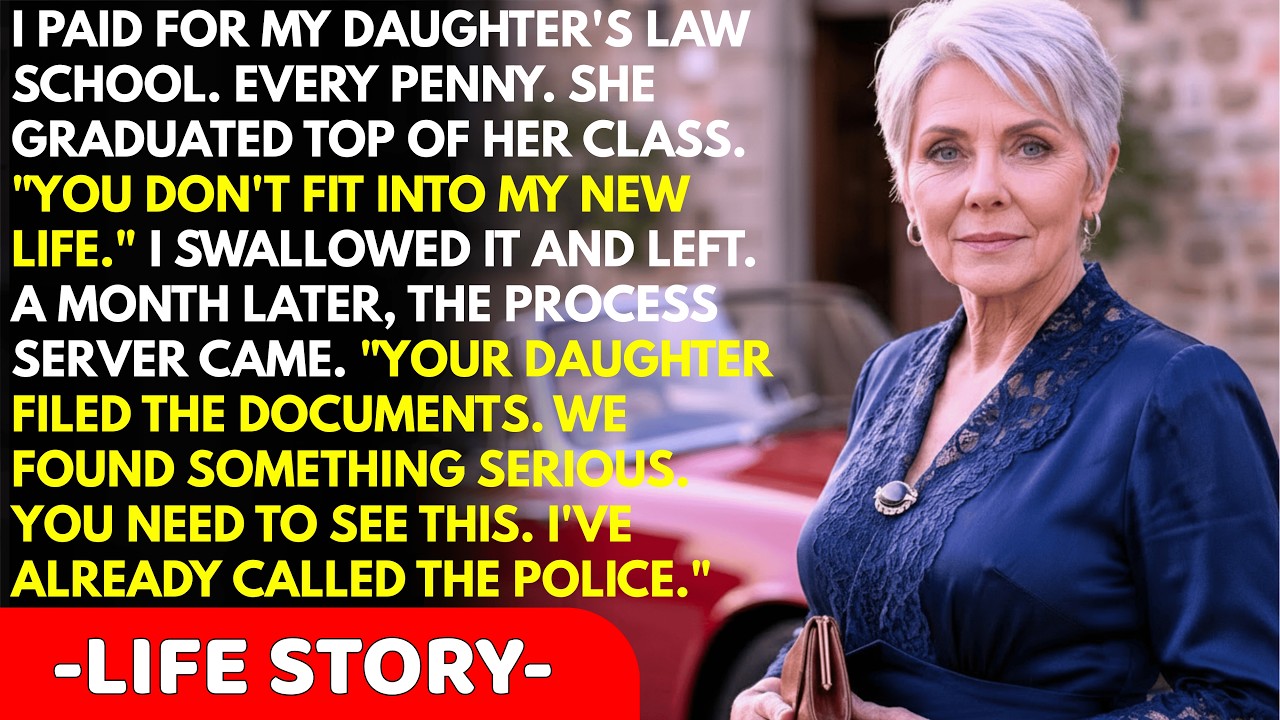 I Paid for My Daughter's Law School Education — A Month Later, She Served Me Eviction Paper...