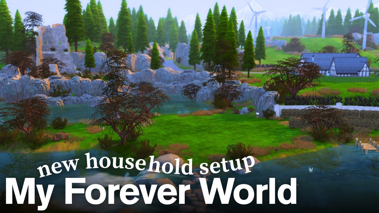 🐮Setting Up A New Cosy Rags to Riches Household In My Sims 4 Forever World!