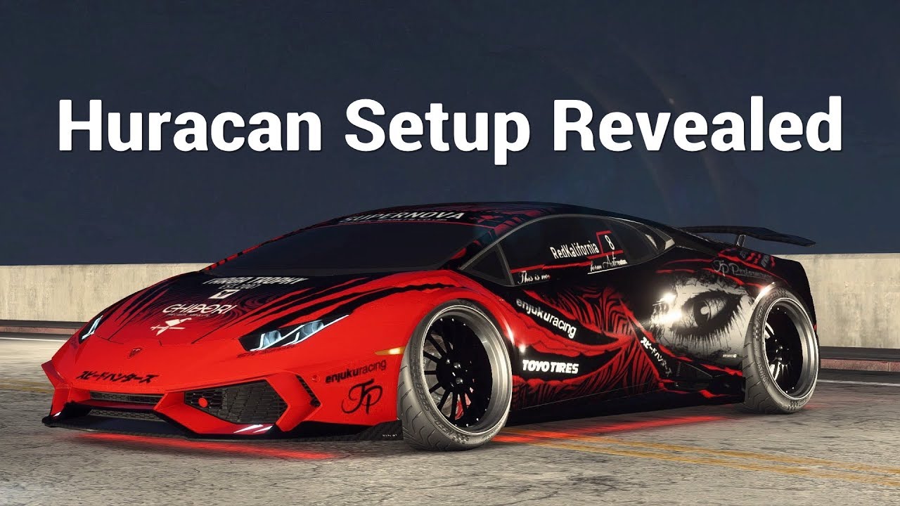 Need For Speed Payback - Lamborghini Huracan Drift Setup