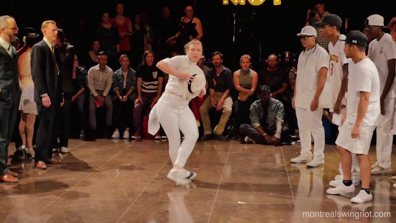Montreal  Swing Riot  2016 - Vintage vs Modern Street Dancers Part 1 of the invitational Battle
