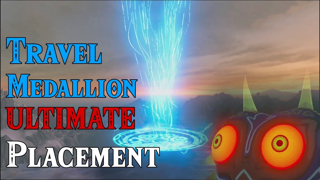 Travel Medallion ULTIMATE Placement! Unreachable by Fast Travel in Zelda Breath of the Wild DLC