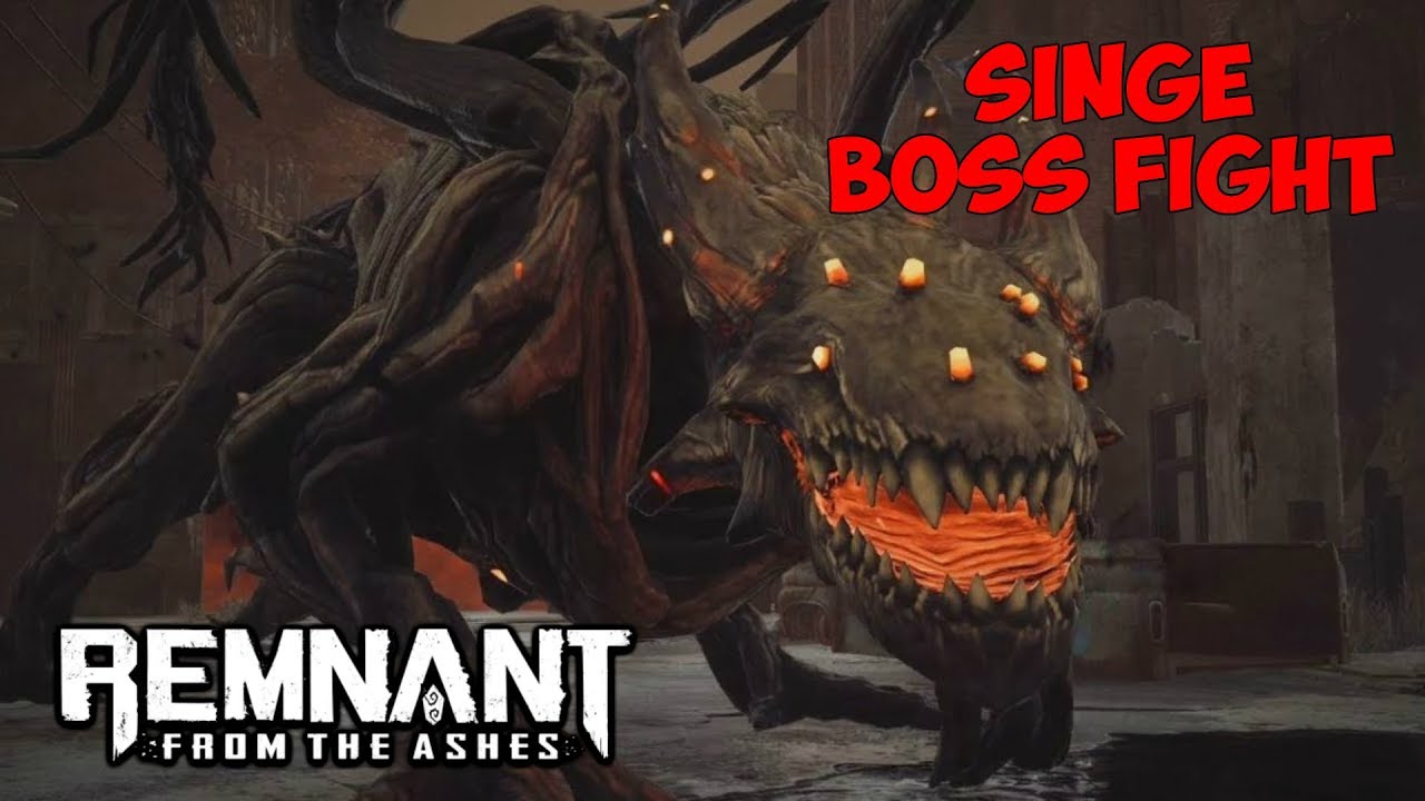 Remnant From The Ashes Gameplay | Singe Boss Fight (Solo/Normal)