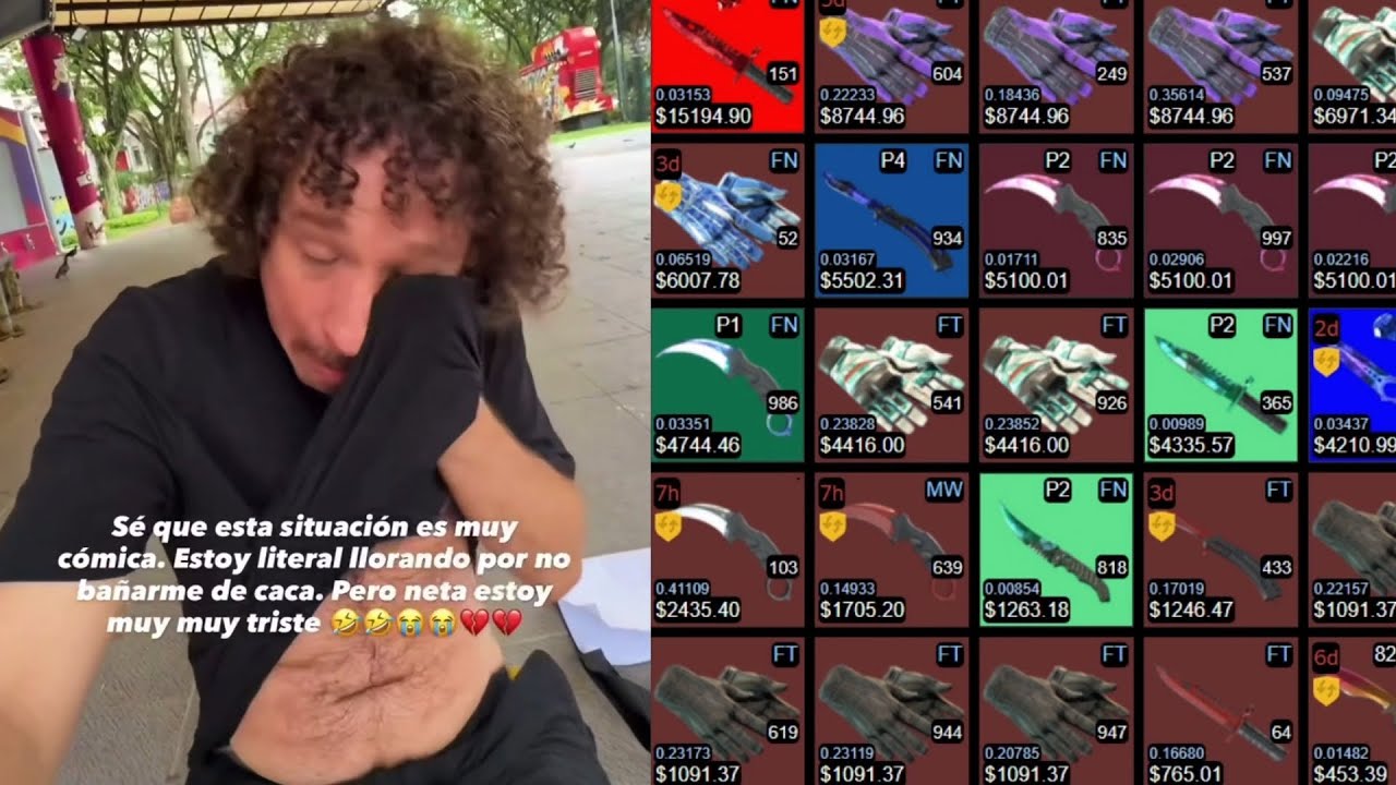 Luisito Comunica Llora Por Caca y La Caida de Counter Strike