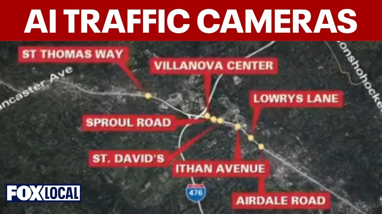 Delaware County uses AI traffic cameras to ease congestion on Lancaster Avenue