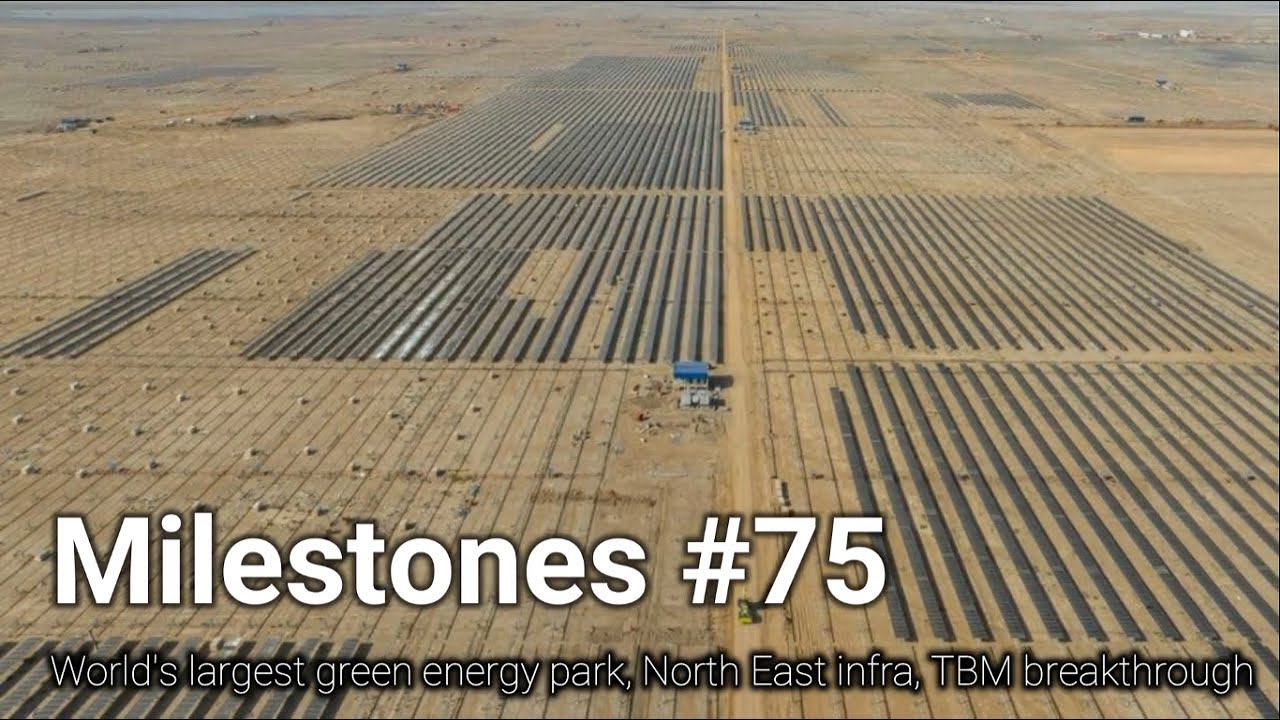 India starts building a renewable energy park bigger than Singapore, North East infra