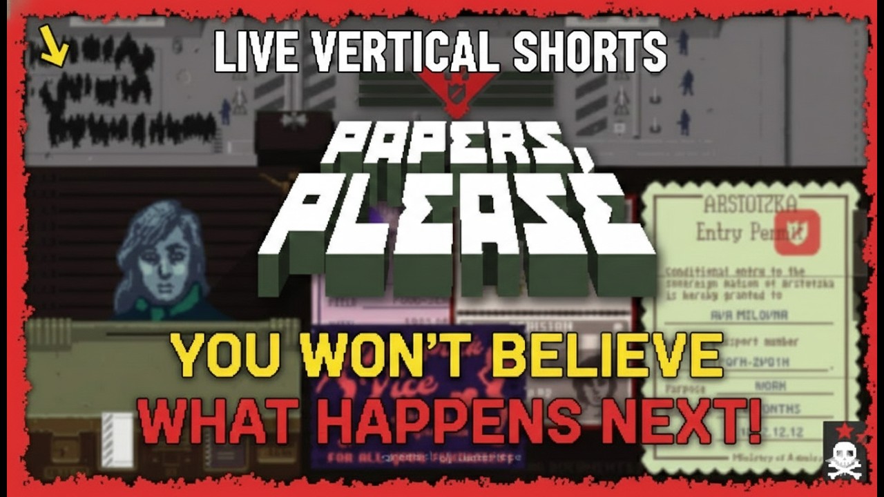 JANGAN PERNAH TERIMA STAMPEL DARI ORANG INI... Paper Please #shorts